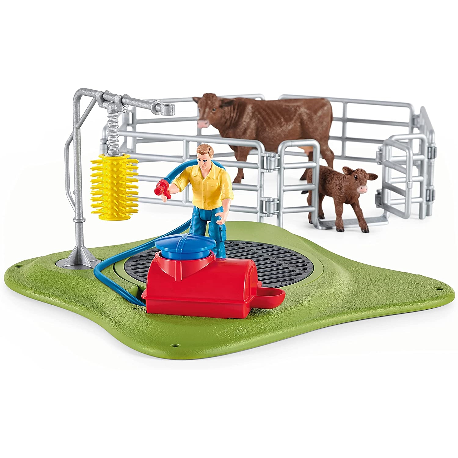 Schleich 42529 Farm World Kuh Waschstation