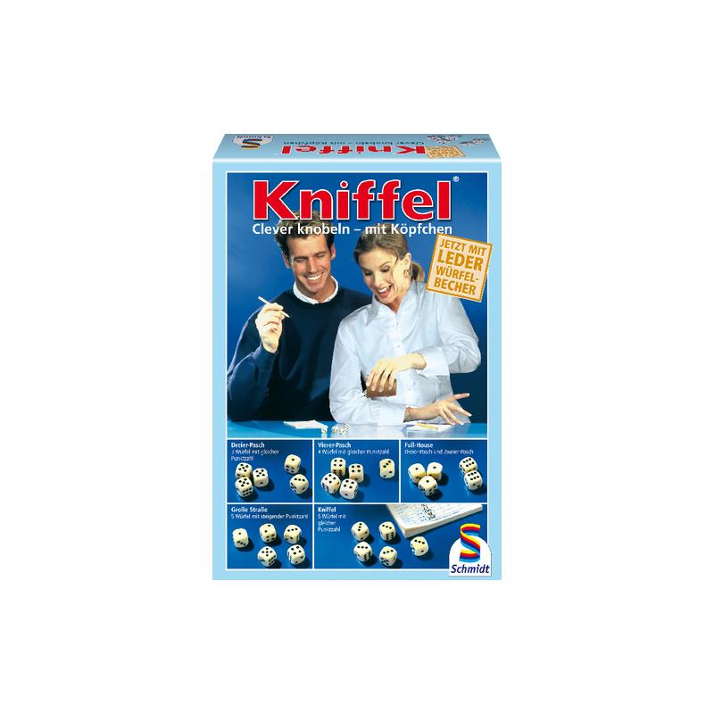 Schmidt Spiele 49030 Kniffel mit Lederwuerfelbeche