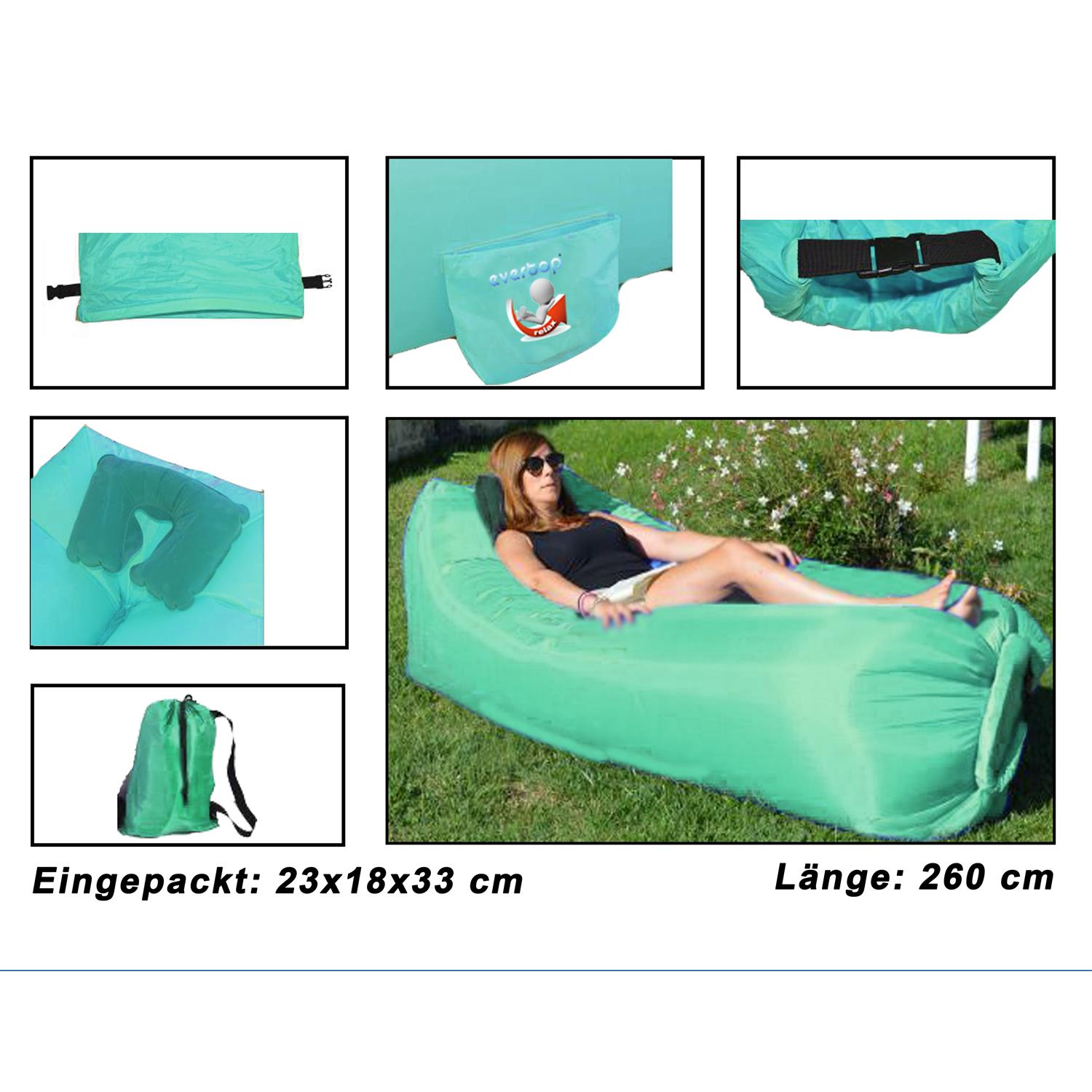 JT-Lizenzen 4617-t Evertop Relax, türkis