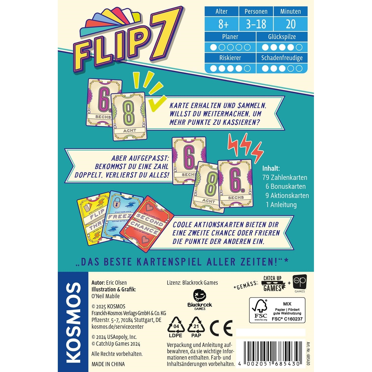 Kosmos 685430 Flip 7