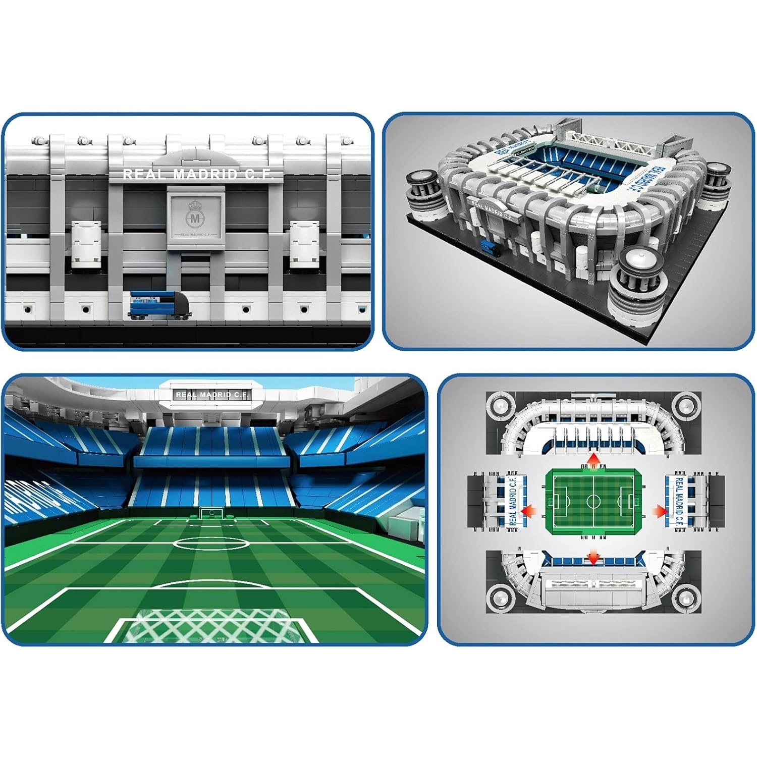 Mould King 22026 Bernabue Stadion