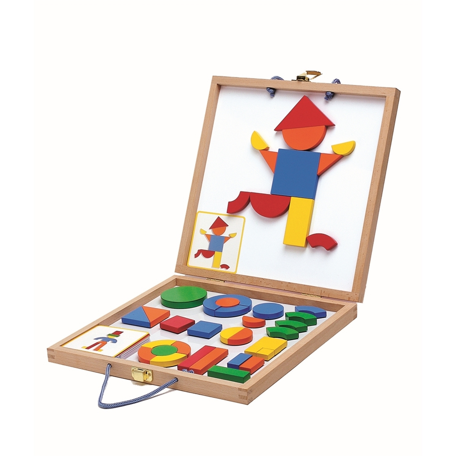 Djeco DJ03130 Holz Magnete: Geoform