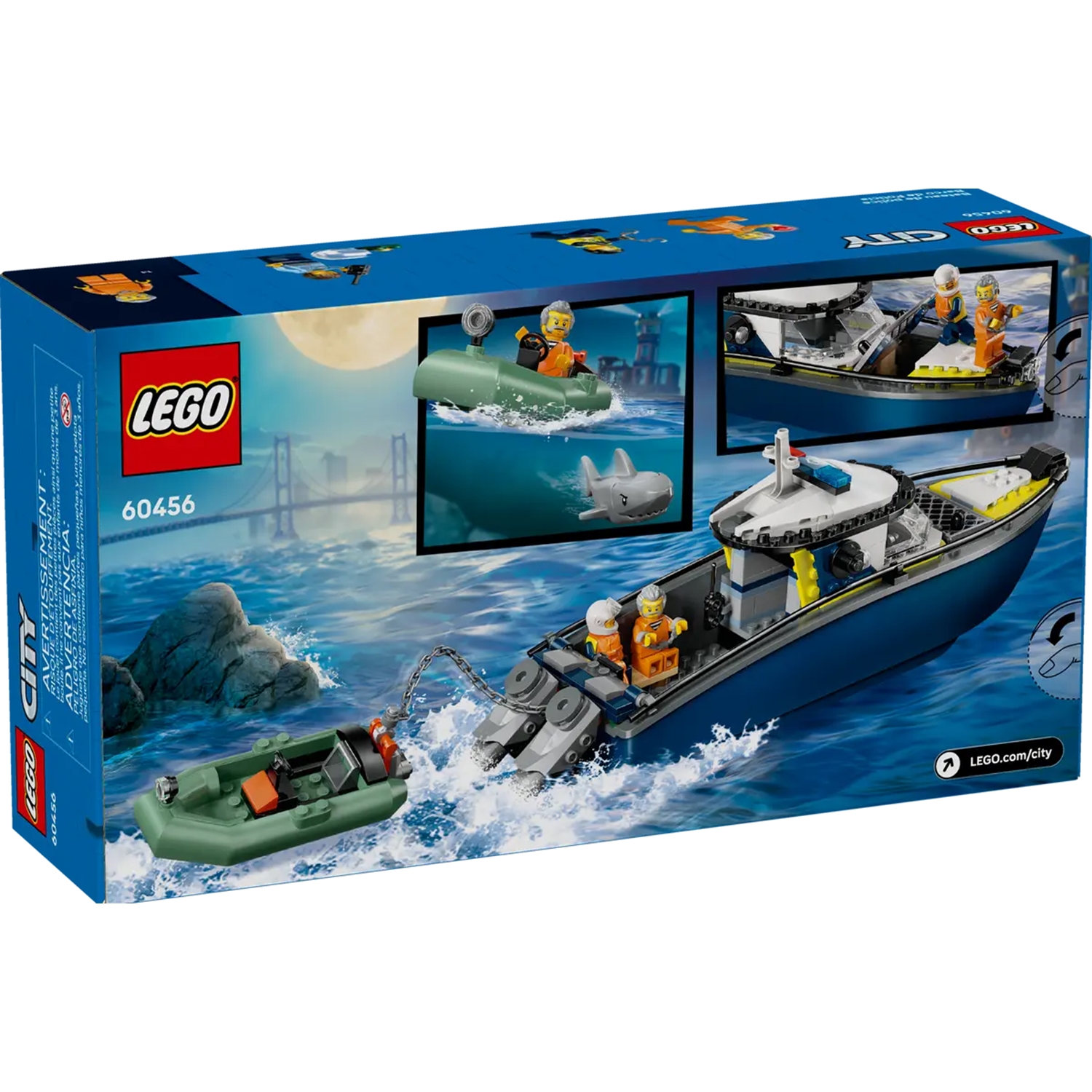 LEGO 60456 City Verfolgungsjagd im Polizeiboot