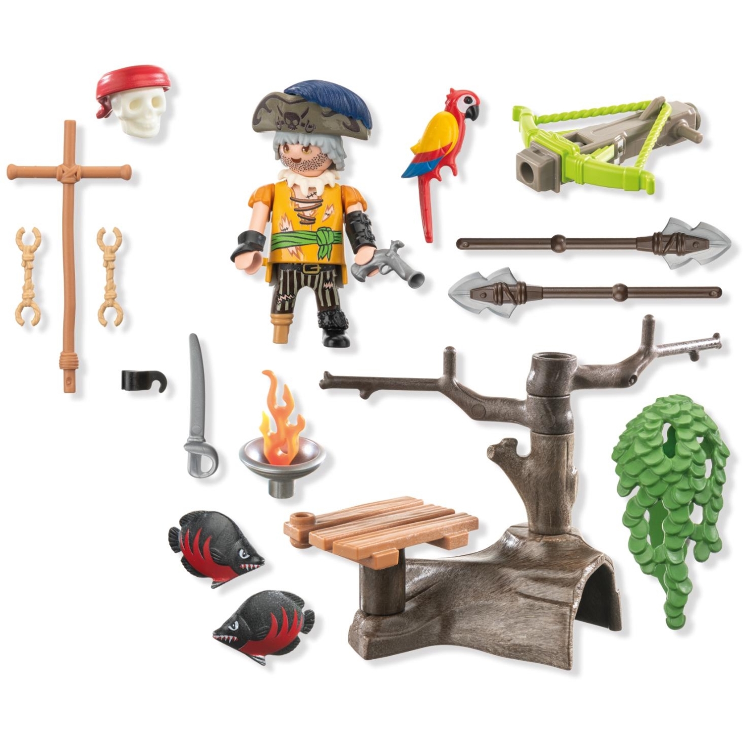 PLAYMOBIL 71795 Pirat mit Balliste