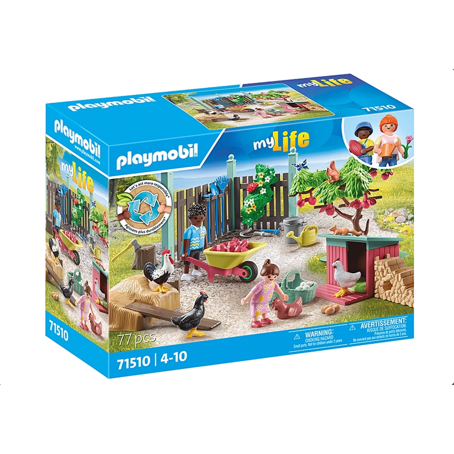 PLAYMOBIL 71510 Kleine Hühnerfarm im Tiny House Garten