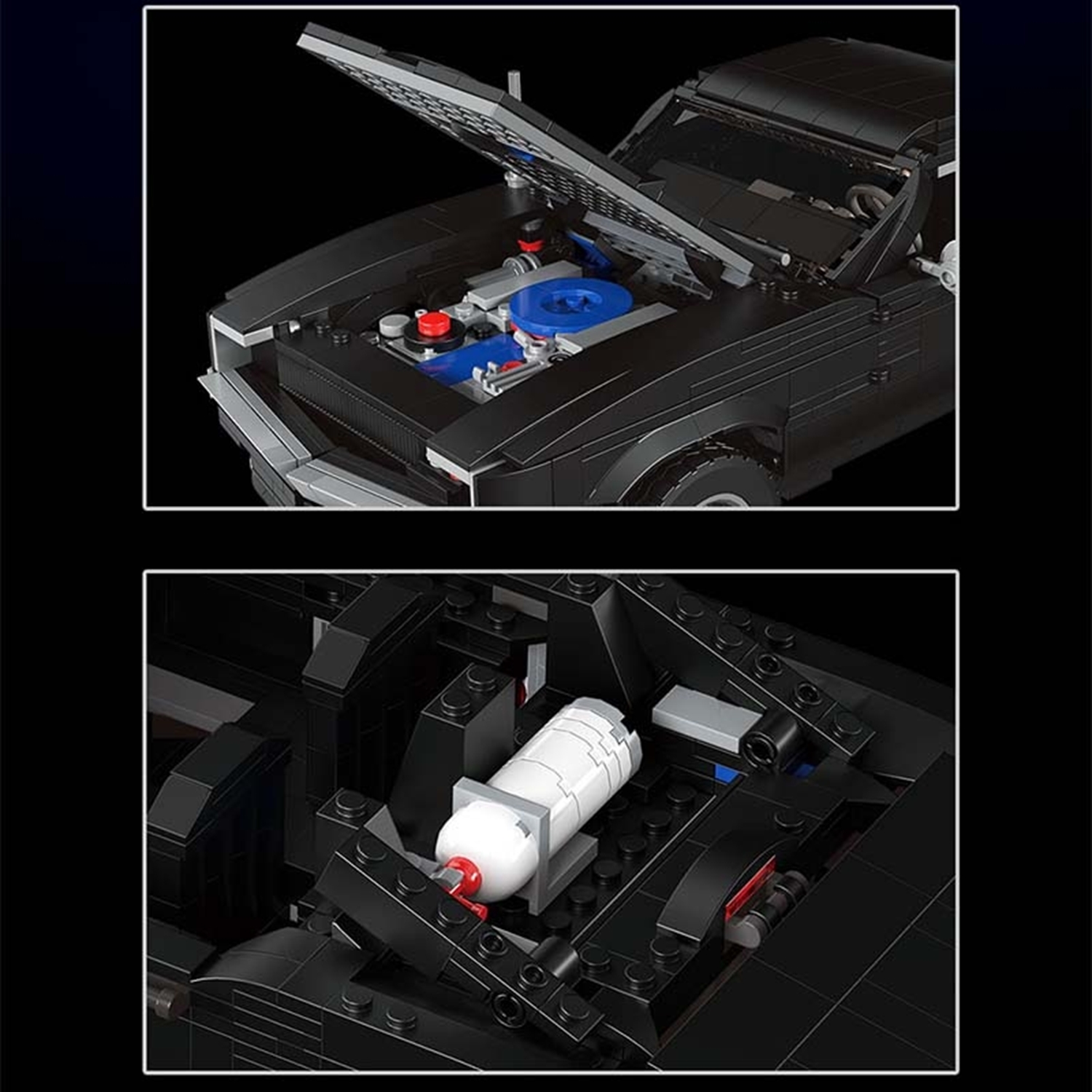 Mould King 10028 Charger Amerikanisches Muscle Car