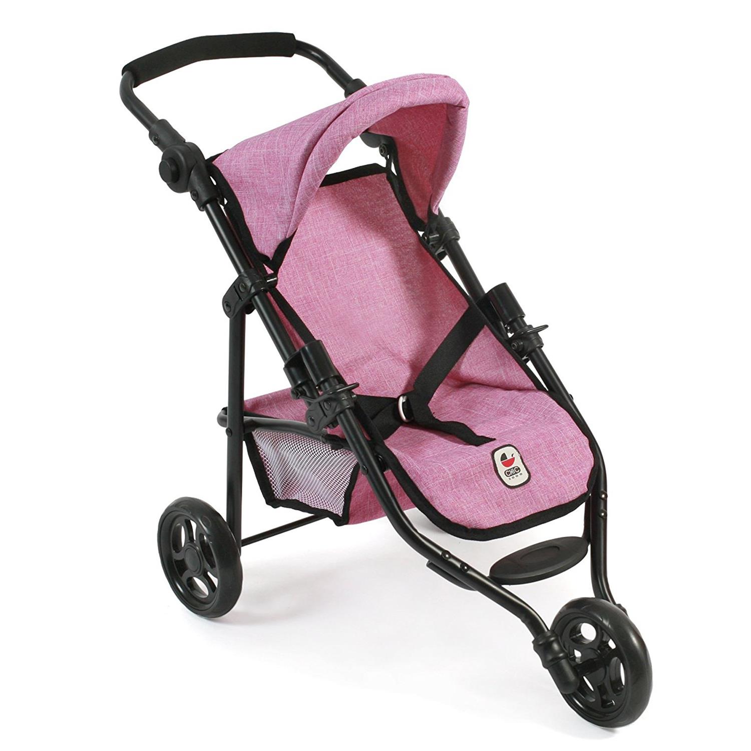Bayer Chic 2000 612-70 Jogging-Buggy "LOLA", Jeans Pink