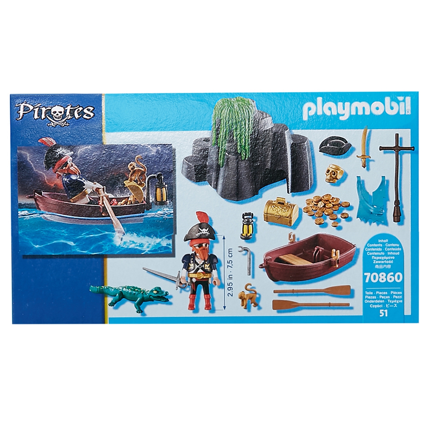Playmobil 70860 Piraten Schatzversteck