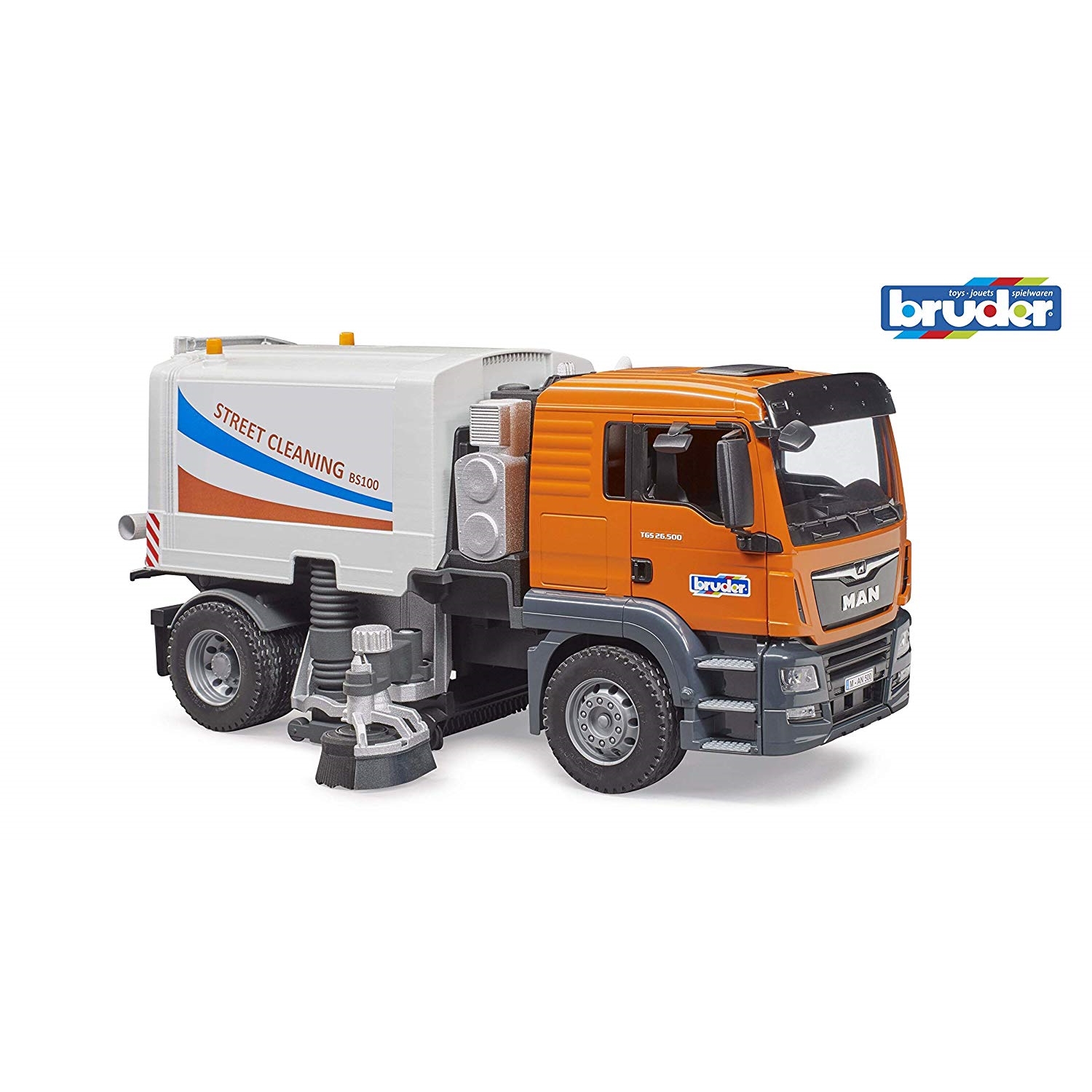 Bruder 03780 MAN TGS LKW-Straßenreinigung