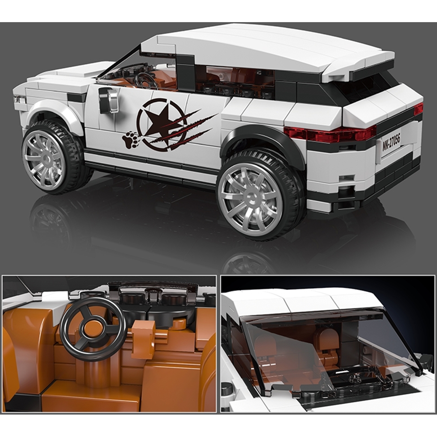 Mould King 27056 SUV Rovar Evoqua + Showcase