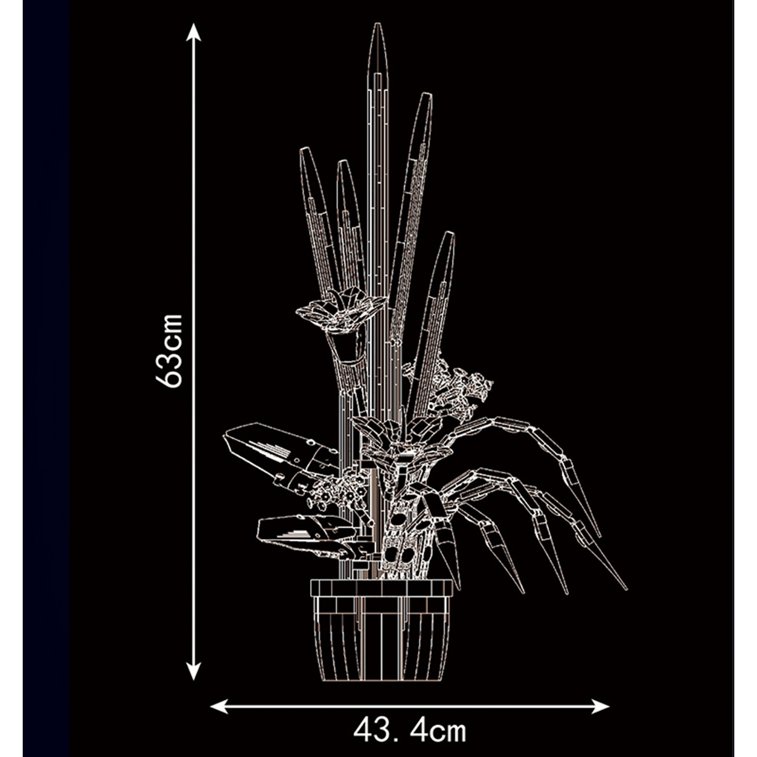 Mould King 10023 Feenlilien
