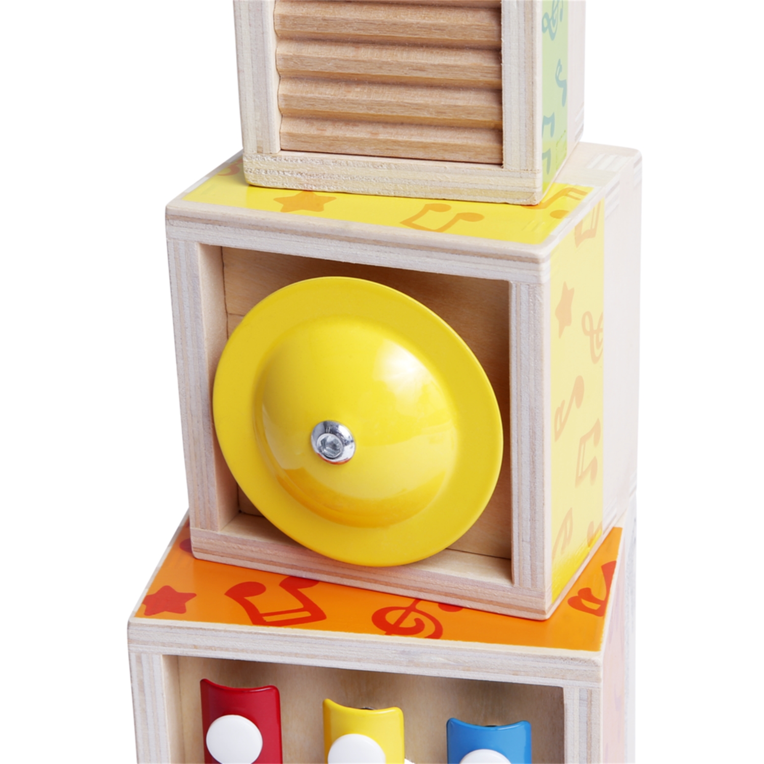 Hape E0336 Musik-Stapelwürfel