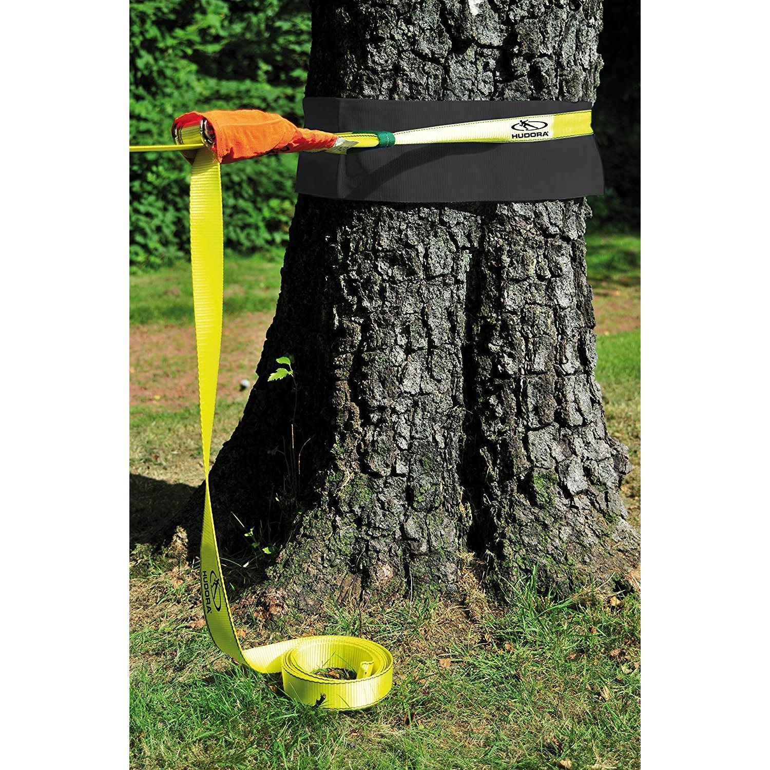 Hudora 76656 Slackline Set mit Baumschutz
