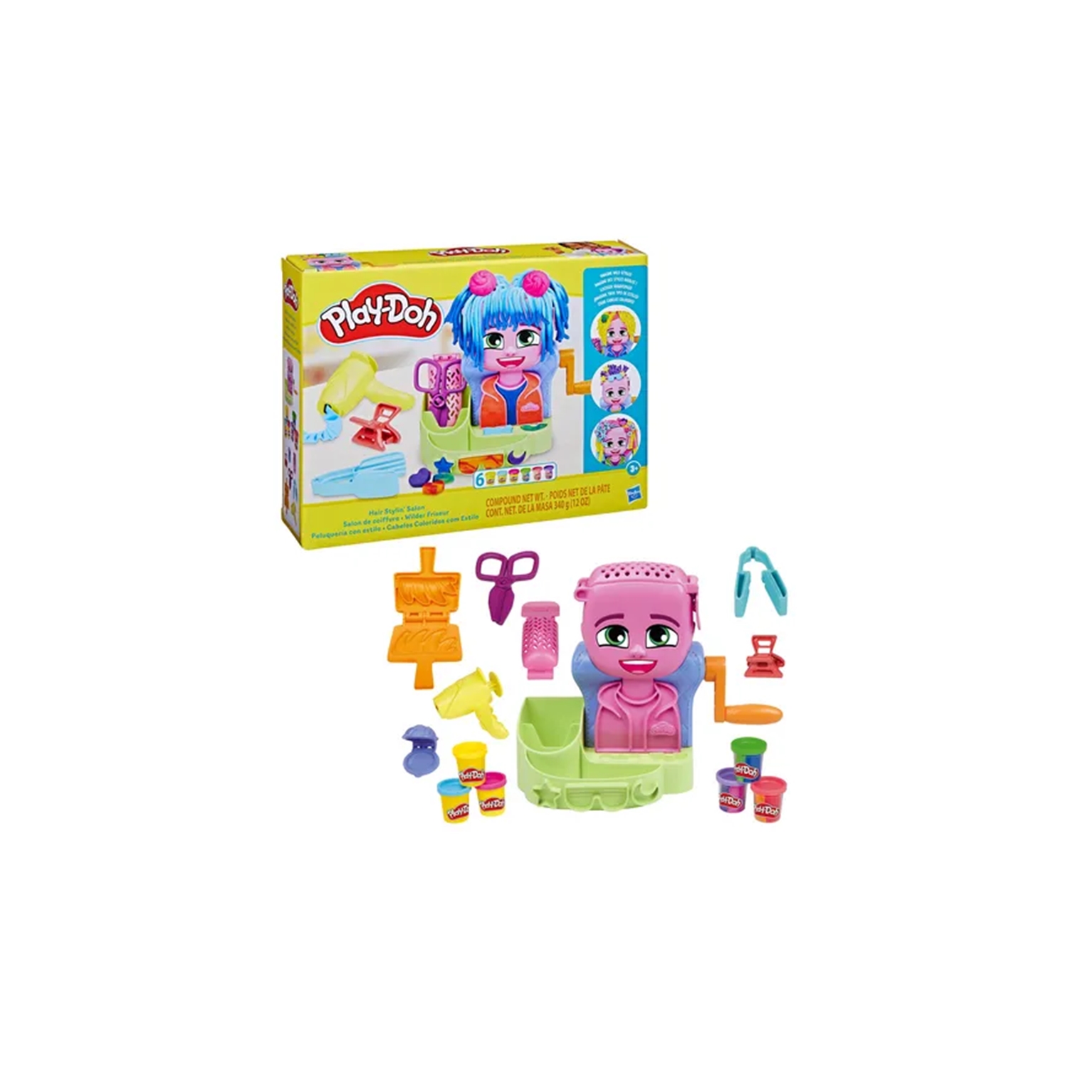 Hasbro F88075L0 Play-Doh Wilder Friseur