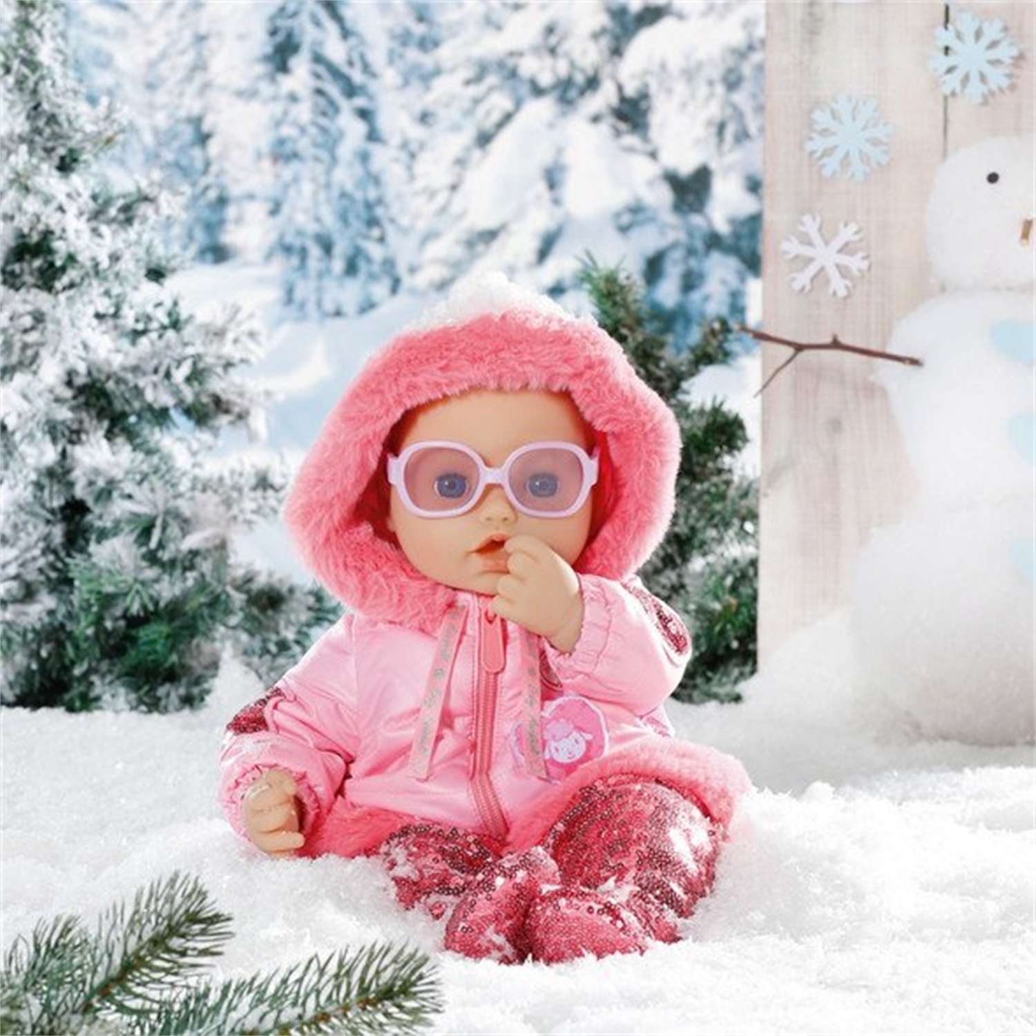 Zapf Creation 706077 Baby Annabell Deluxe Schneeanzug