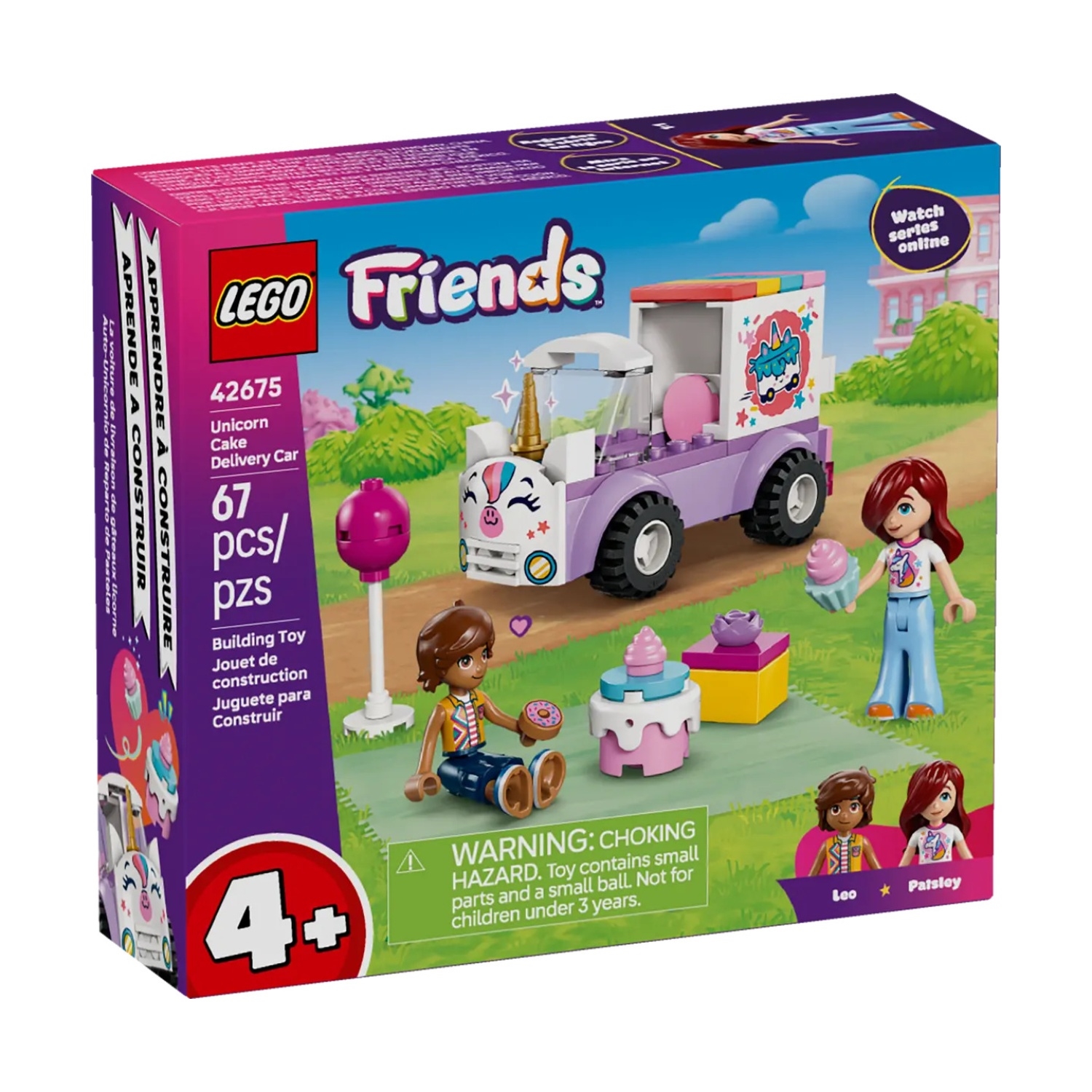 LEGO 42675 Einhorn-Kuchenlieferwagen