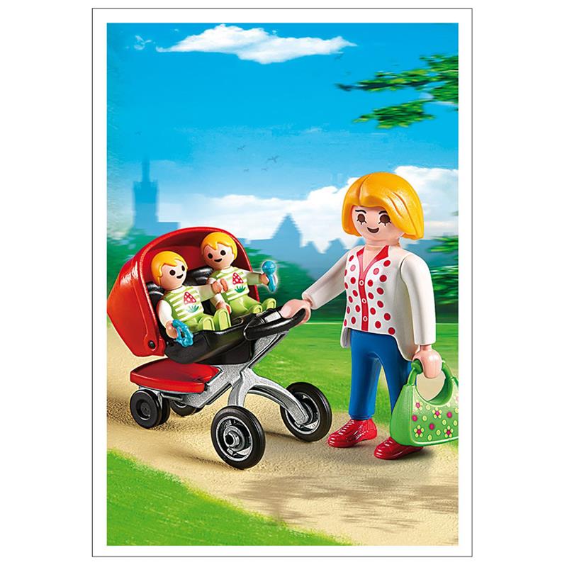 PLAYMOBIL 5573 Zwillingskinderwagen