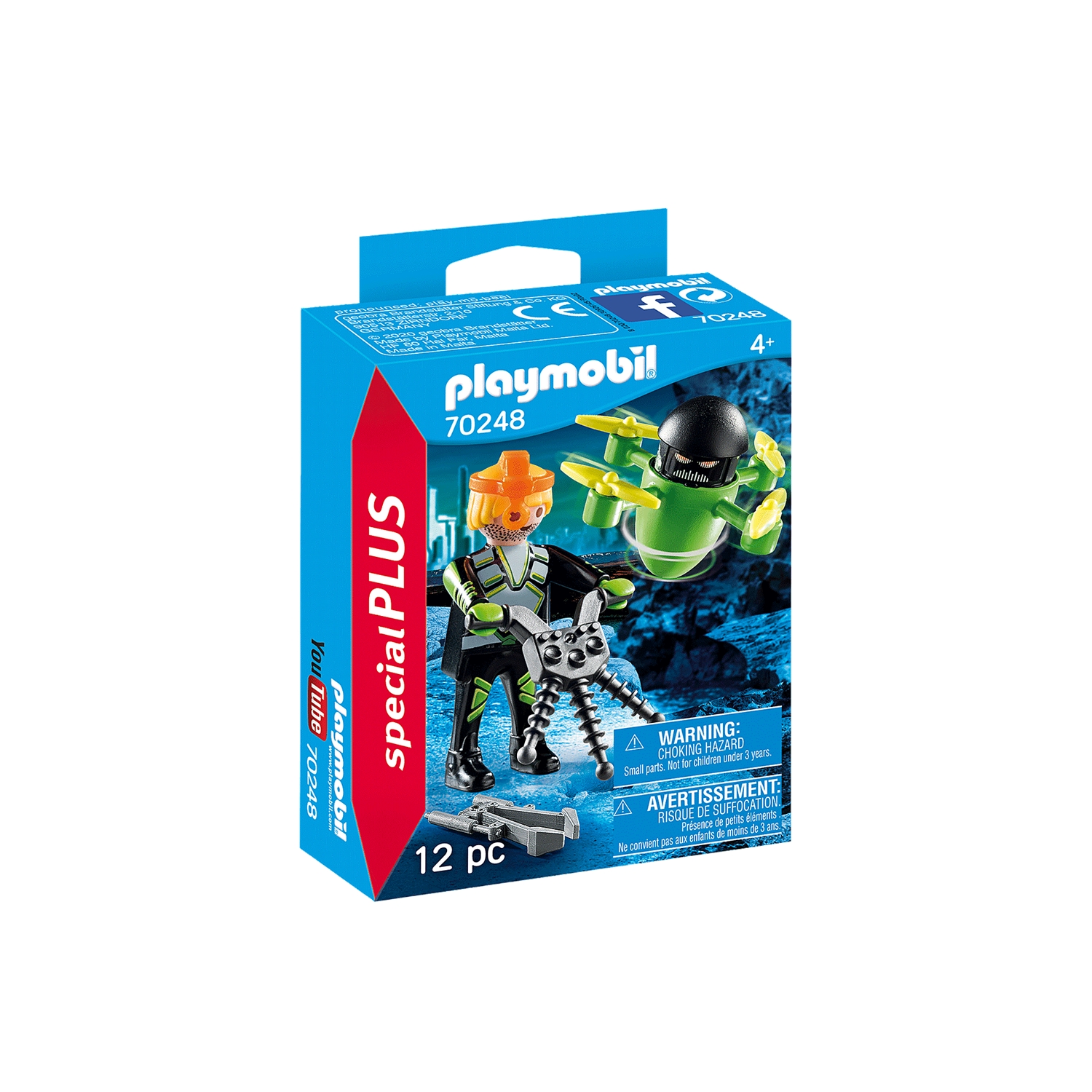 PLAYMOBIL 70248 Agent mit Drohne
