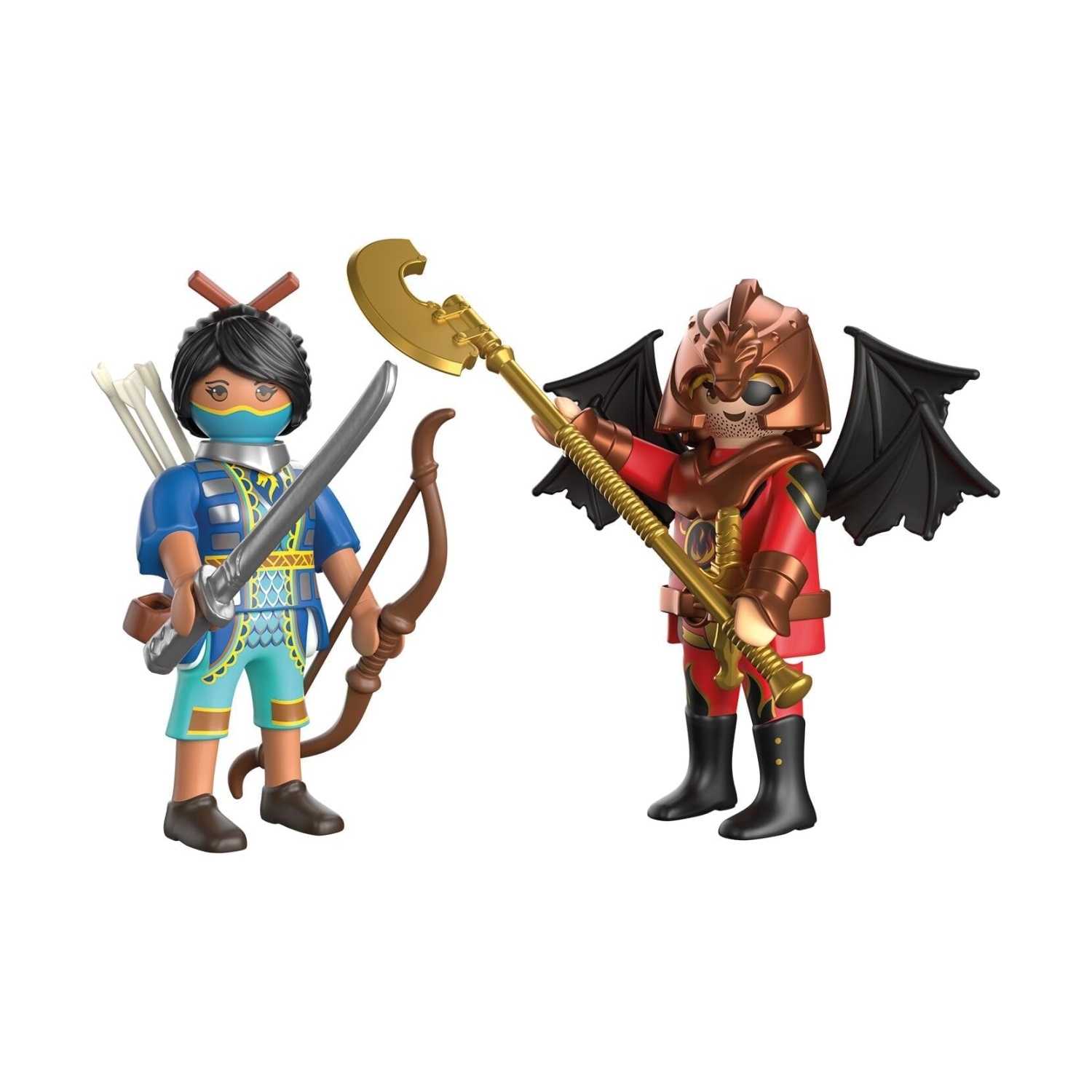 PLAYMOBIL 71884 DuoPack Novelmore vs. Burnham Duell