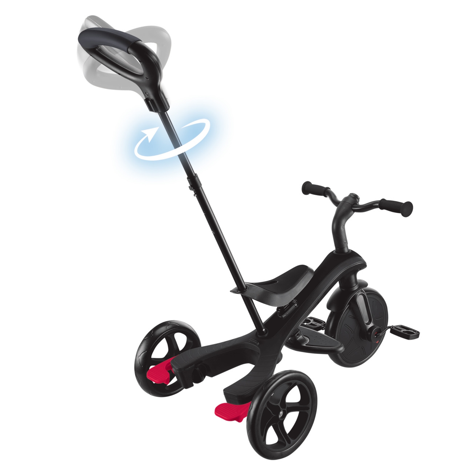 Globber 634-120 GLOBBER EXPLORER TRIKE 4in1 schwarz