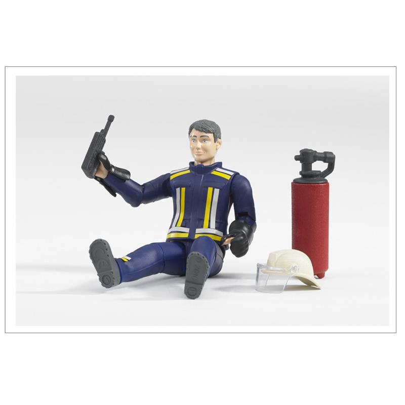Bruder 60100 Feuerwehrmann mit Zubehör
