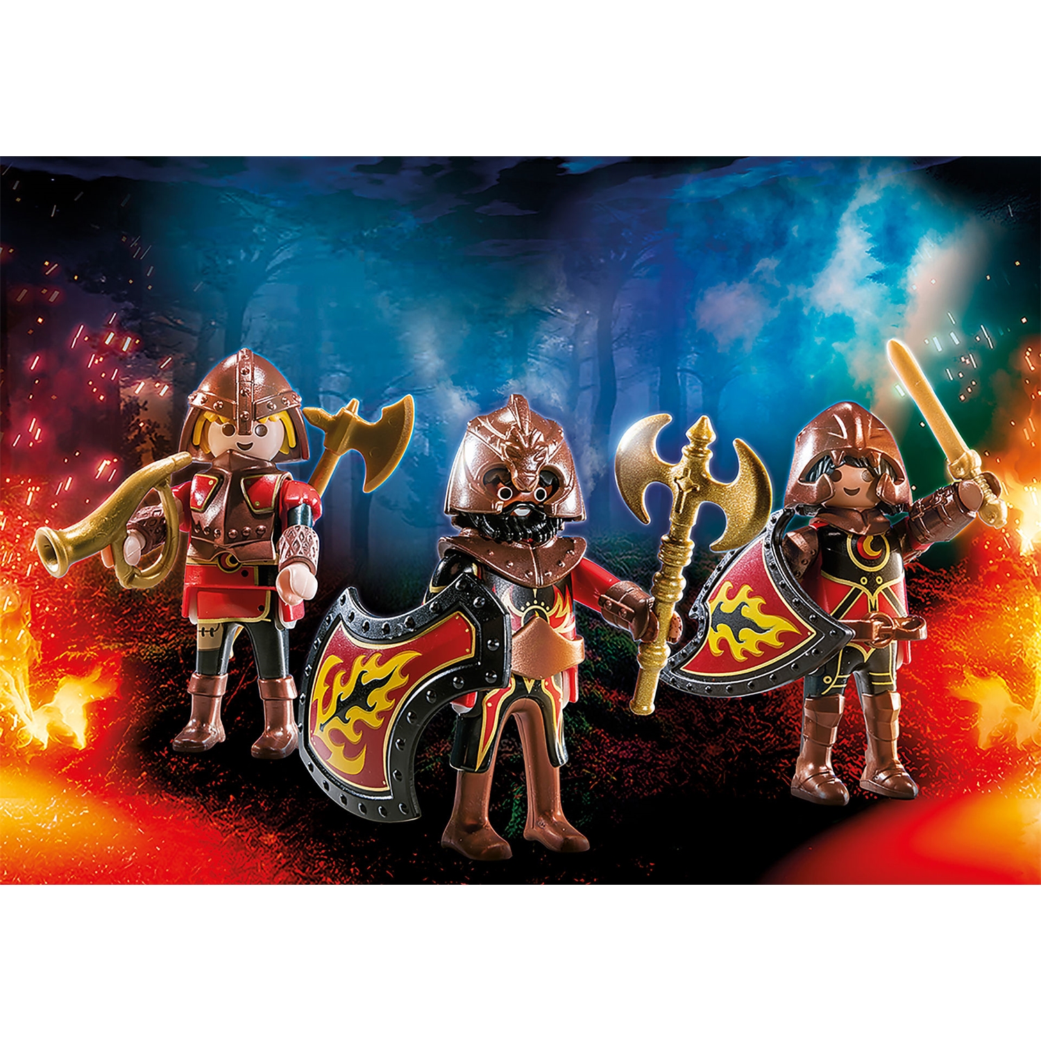 PLAYMOBIL 70672 Novelmore 3er Set Burnham Raiders