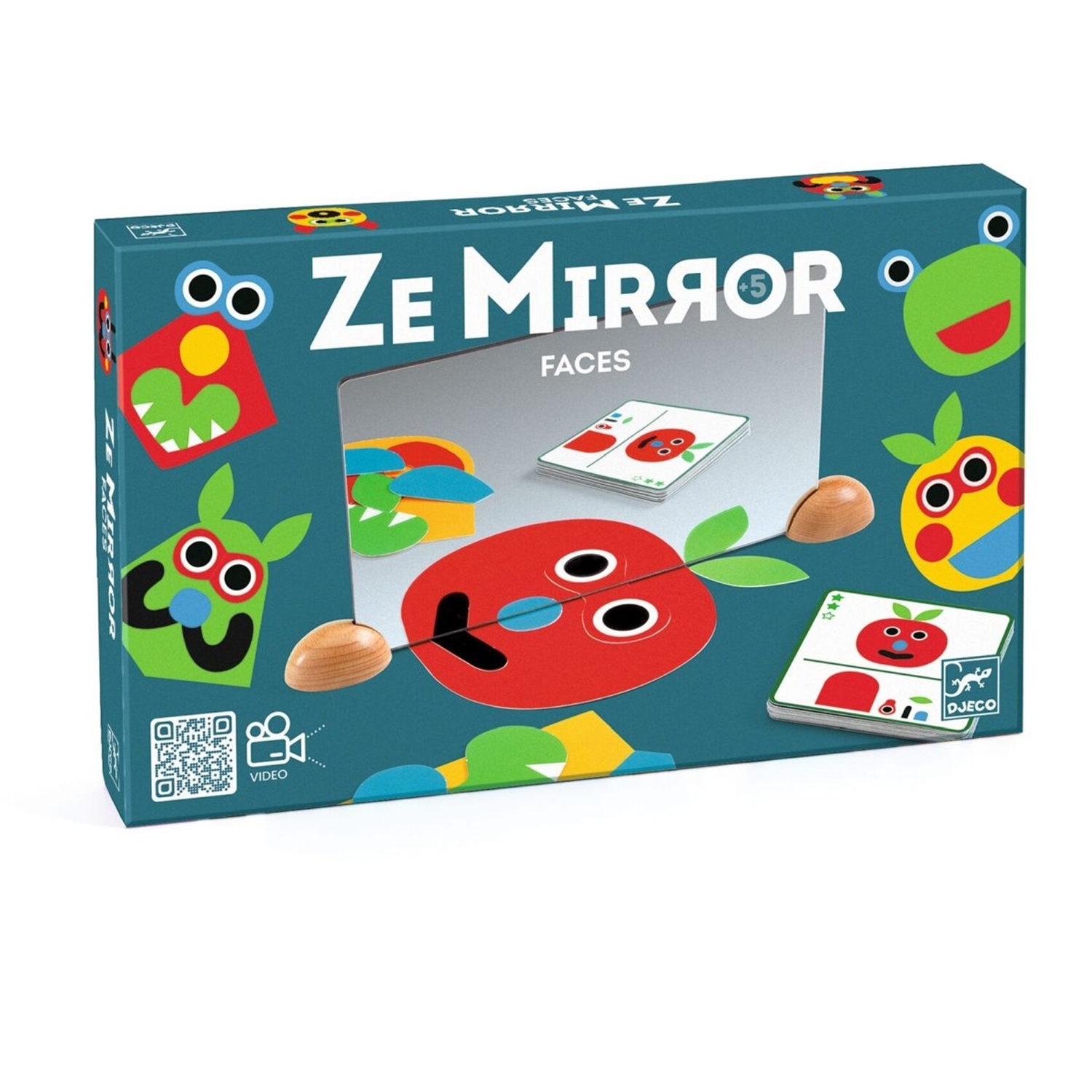 Djeco DJ06482 Ze Mirror Gesichter