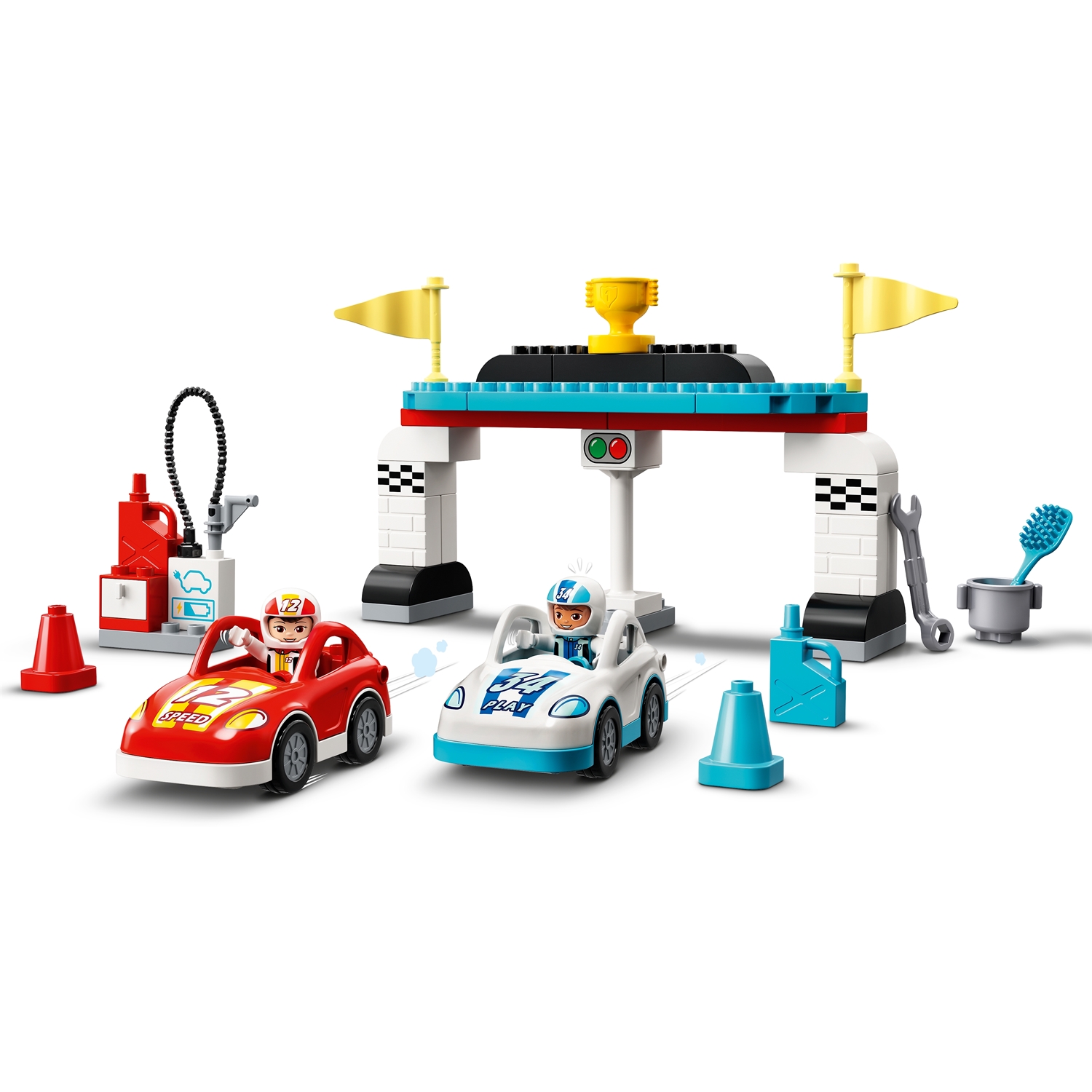 LEGO 10947 DUPLO® Rennwagen