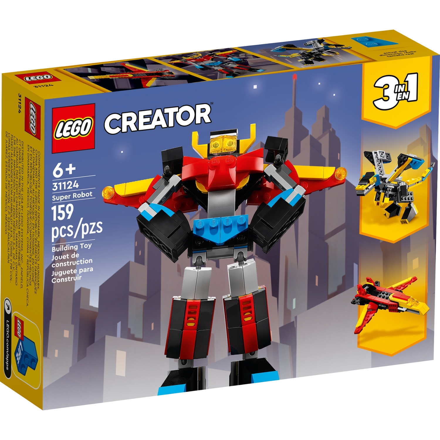 Lego 31124 Creator 3-in-1-Sets Super-Mech