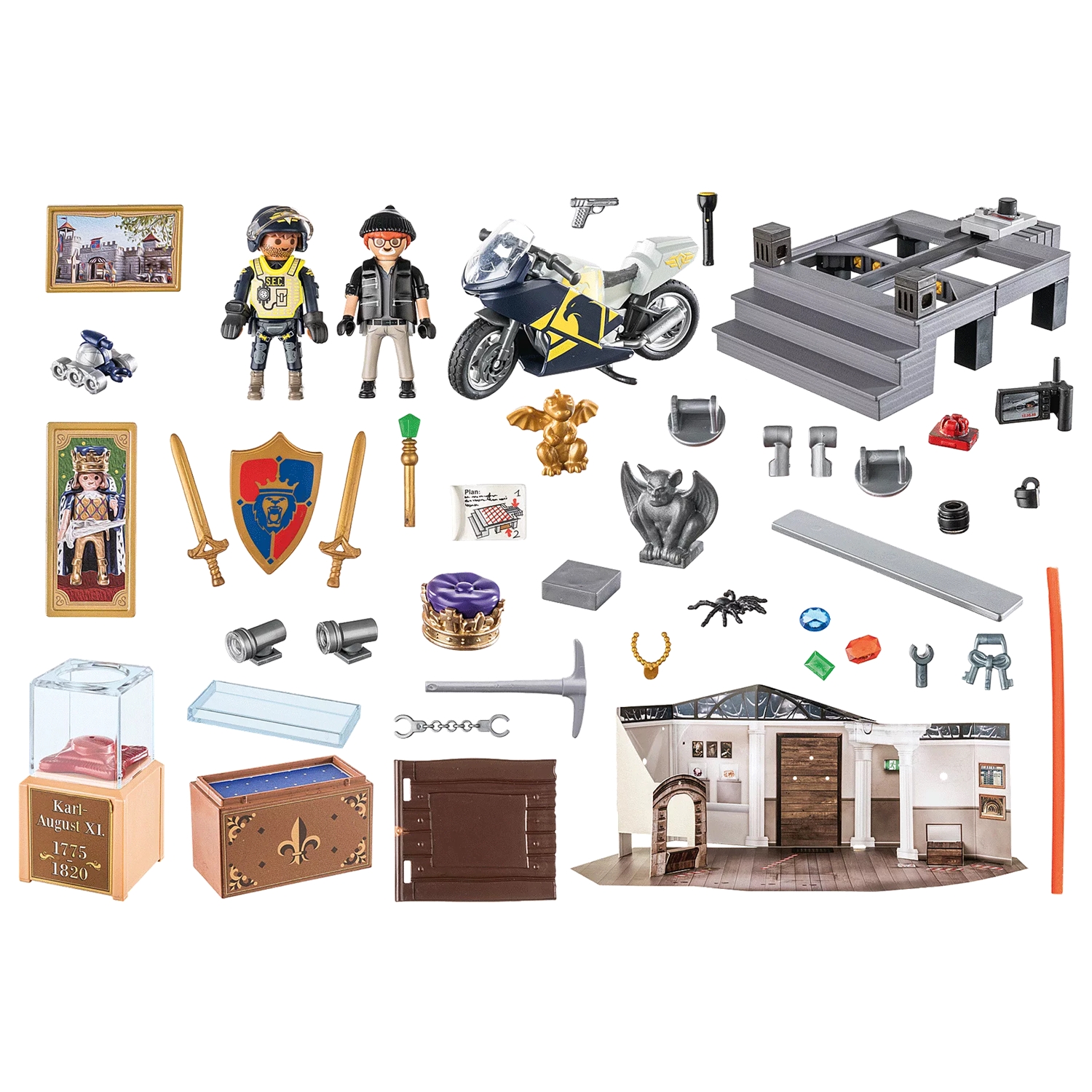 PLAYMOBIL 71347 Adventskalender Polizei Museumsdiebstahl