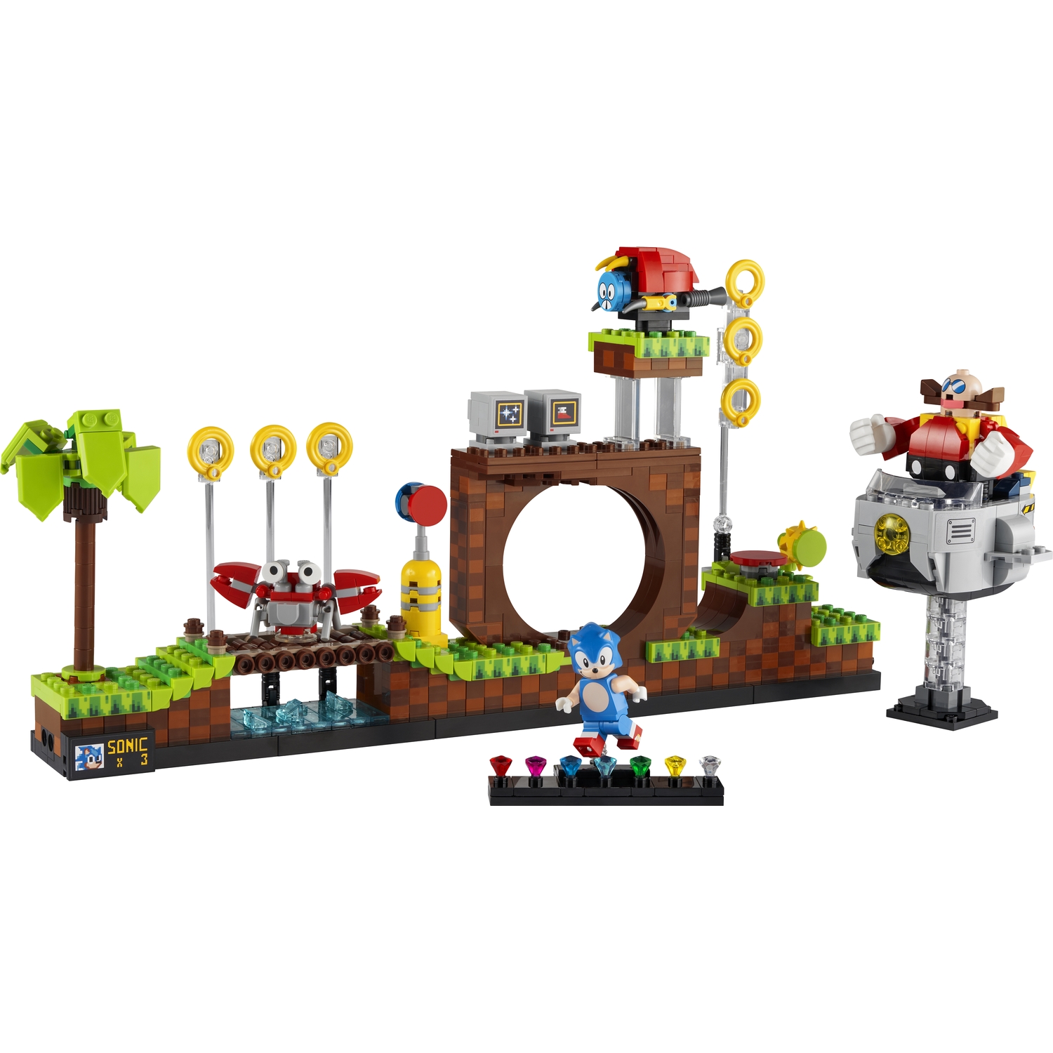 LEGO 21331 Sonic the Hedgehog™ – Green Hill Zone