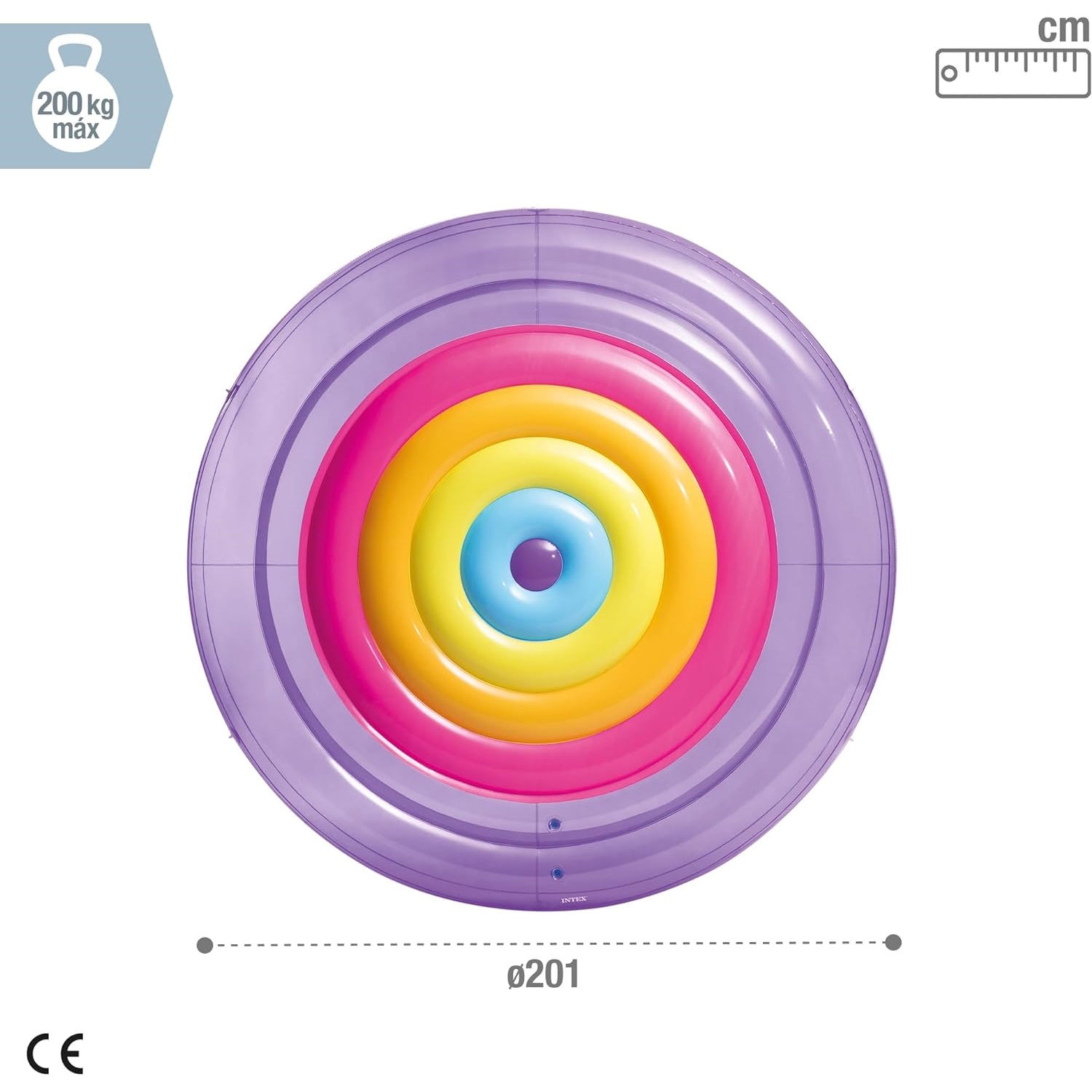 Intex 57285EU Rainbow Fiesta Island