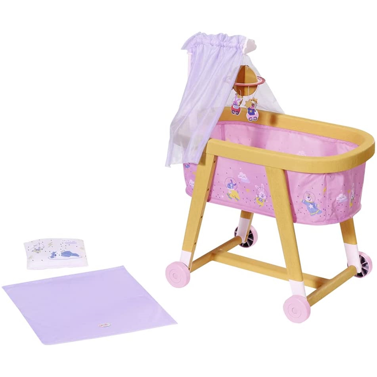 Zapf Creation 829981 BABY born Gute Nacht Stubenwagen