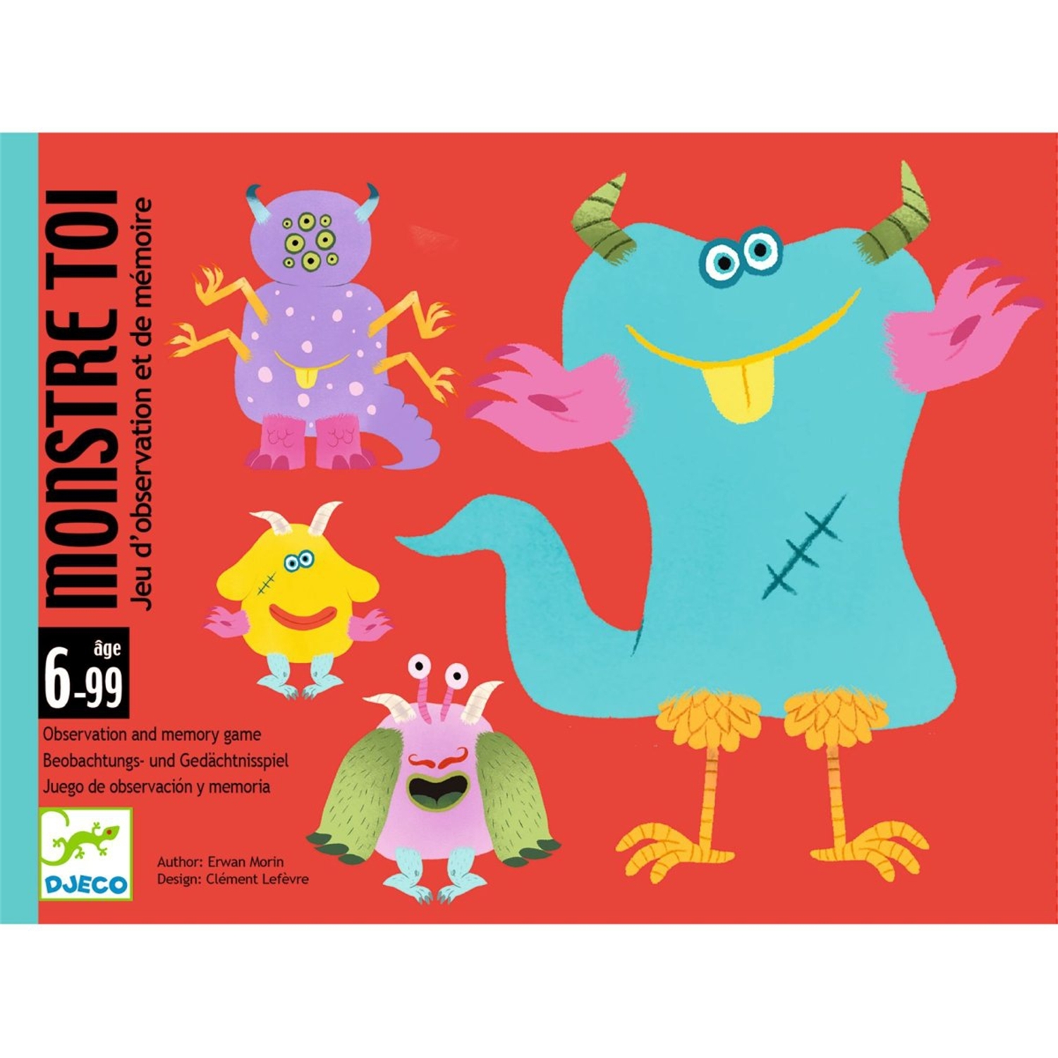Djeco DJ05091 Kartenspiele: Monstre toi