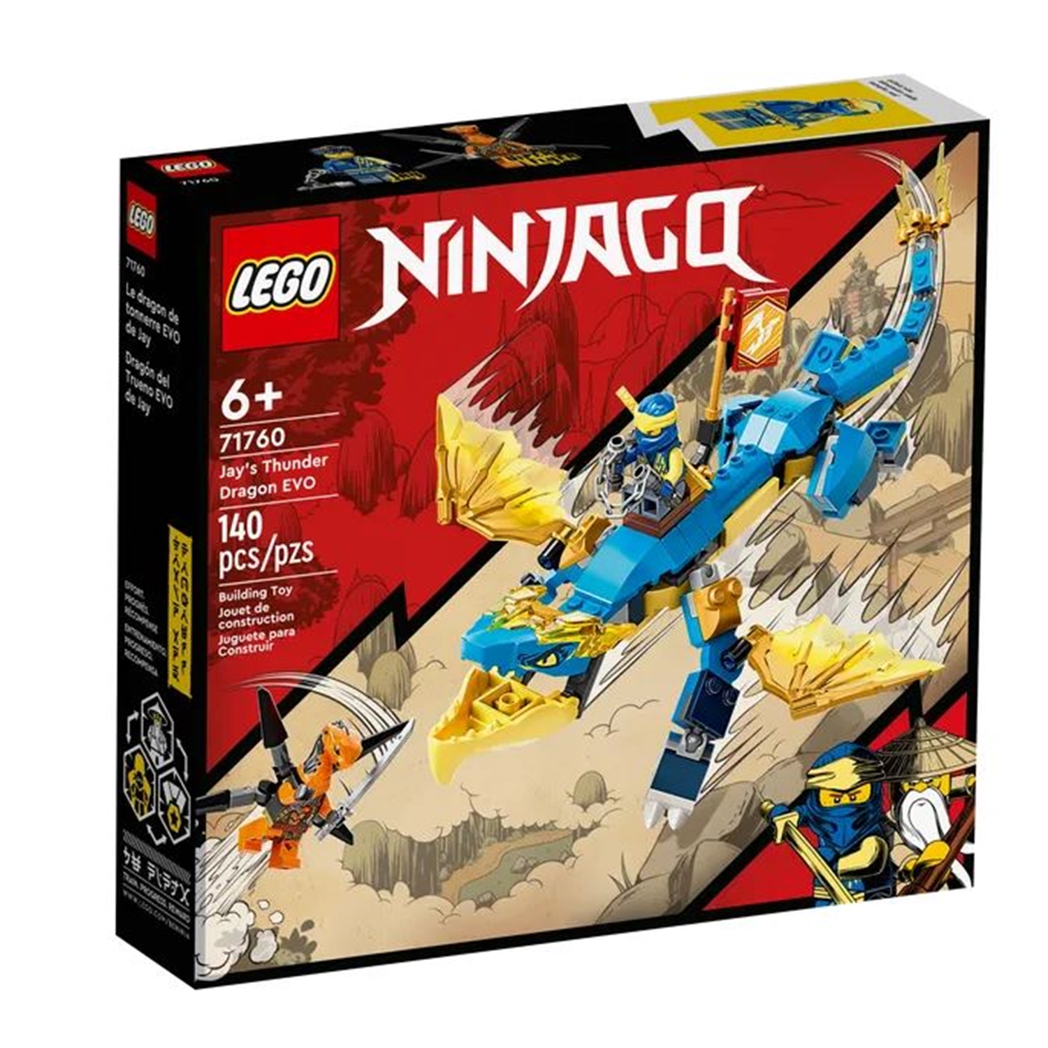 Lego 71760 Ninjago Jays Donnerdrache EVO